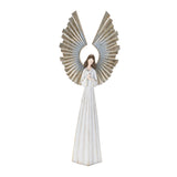 Holiday angel statue 24.5"h