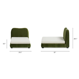 Roman Upholstered Modern Pet Bed