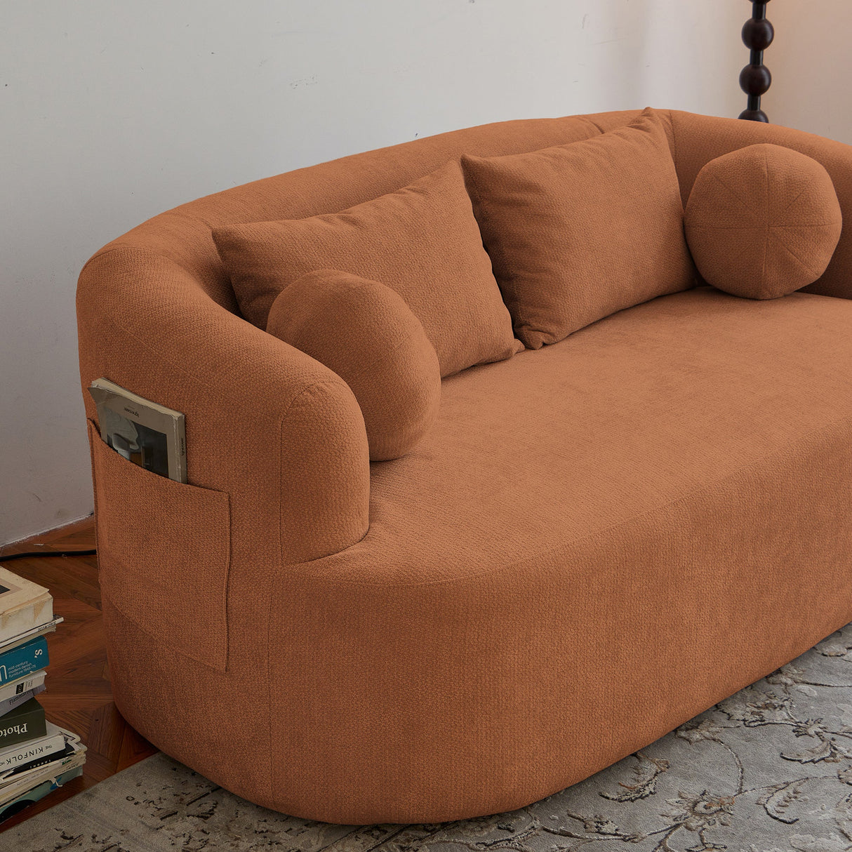 Sofa-in-a-Box, Memory Foam 2-Seater Couch