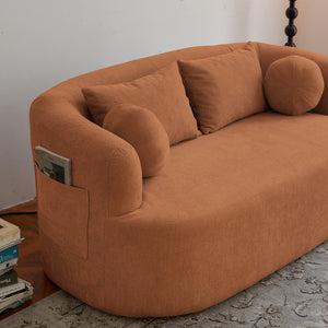 Sofa-in-a-Box, Memory Foam 2-Seater Couch
