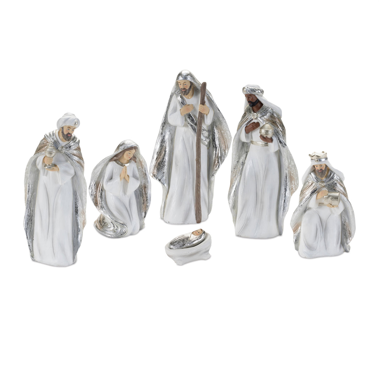 Holiday nativity figurine (set of 6)