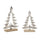 Metal-christmas-tree-with-wood-base-(set-of-2)-Christmas-Trees