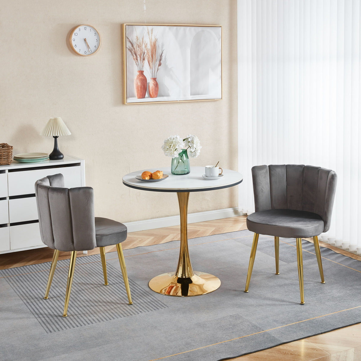 Ergonomic Dining Chair (Set of 2)