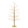 Gold led twig tree 36"h