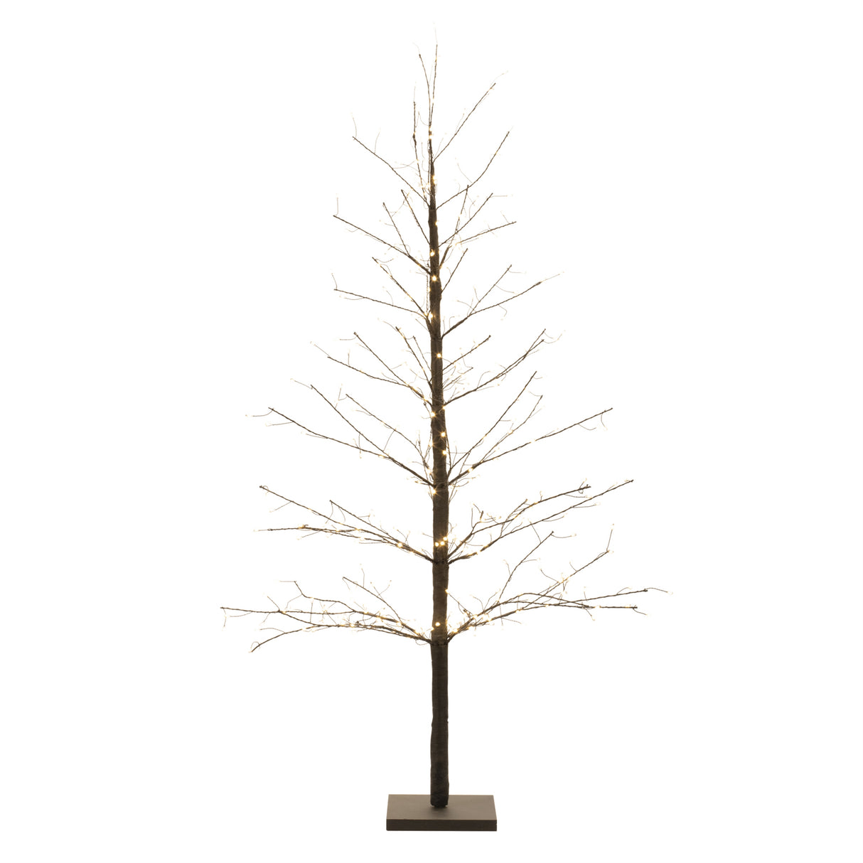 Black led twig tree 48"h
