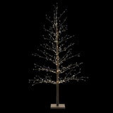 Black led twig tree 48"h