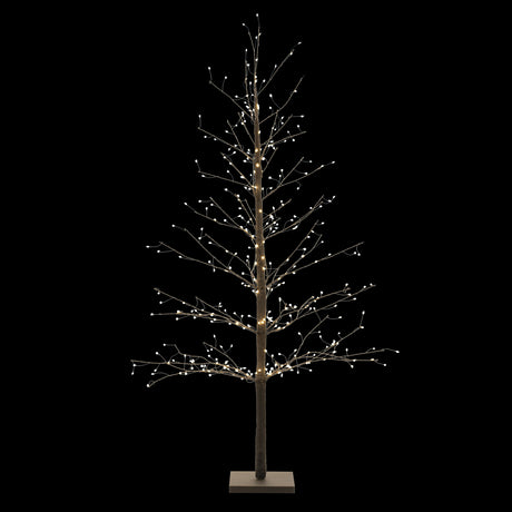 Black led twig tree 48"h