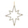 Jeweled-metal-star-ornament-(set-of-12)-Christmas-Ornaments