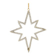 Jeweled-metal-star-ornament-(set-of-12)-Christmas-Ornaments