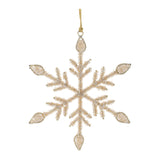 Beaded-metal-snowflake-ornament-(set-of-12)-Christmas-Ornaments