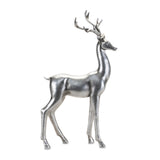 Metallic deer figurine (set of 2)