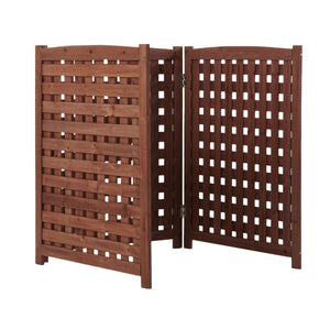3 Panel Outdoor Air Conditioner Fence Screen
