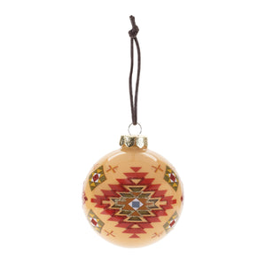 Western Glass Ball Ornament (Set of 6)