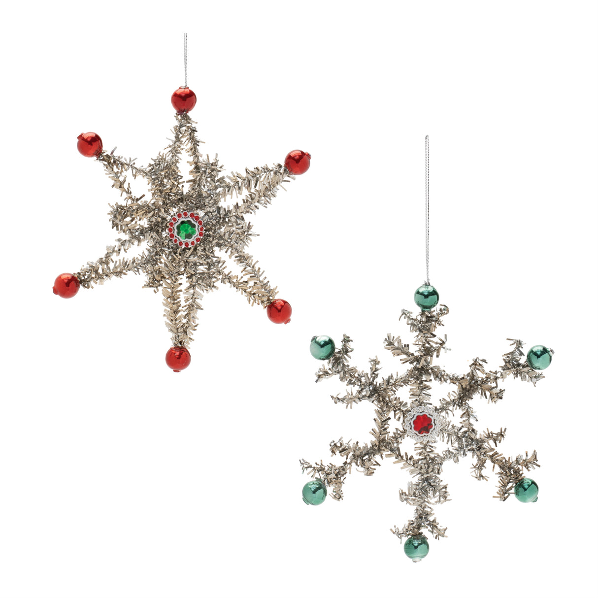 Jeweled-tinsel-snowflake-ornament-(set-of-12)-Christmas-Ornaments