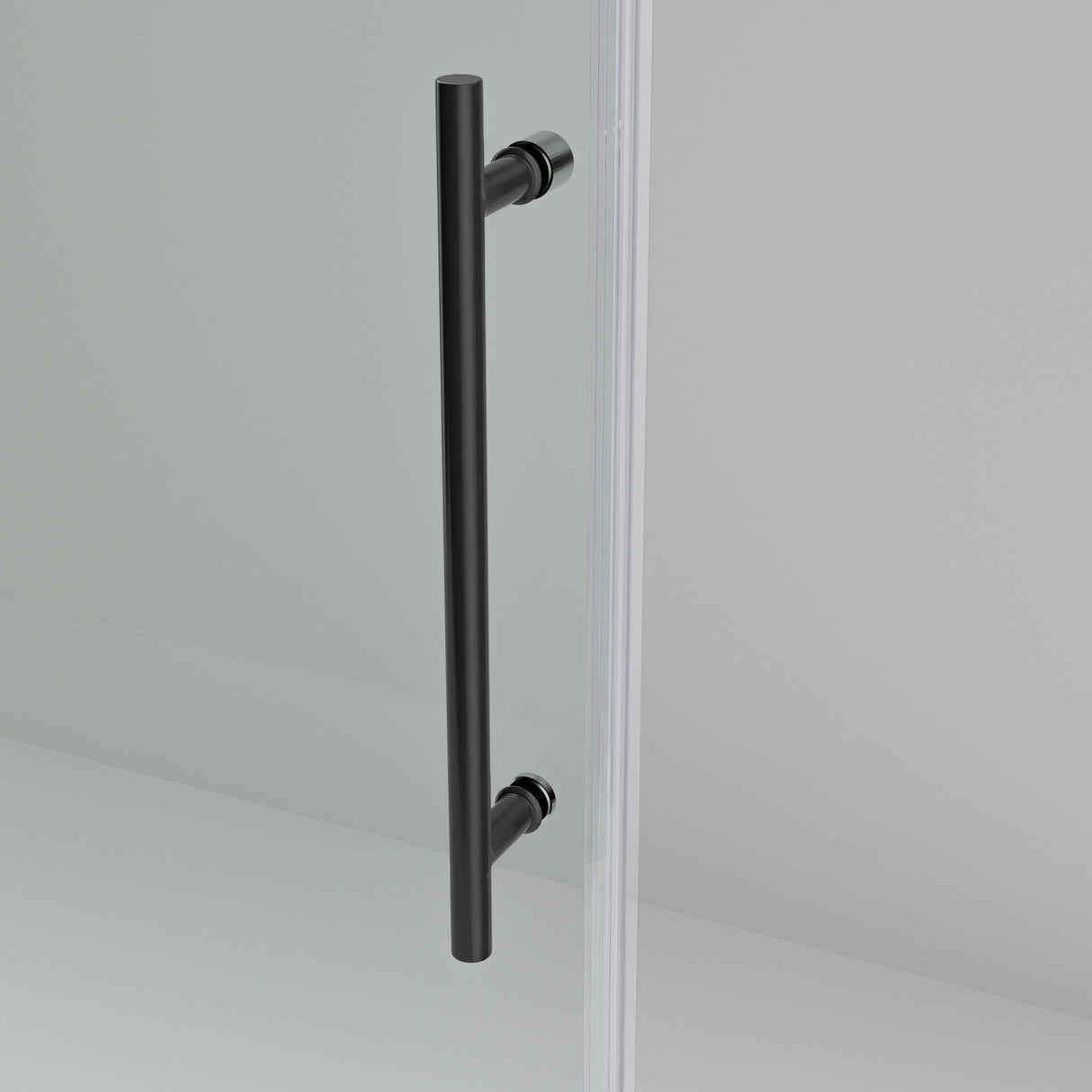 56-60"W x 76"H Frameless Sliding Shower Door with Premium Tempered Glass