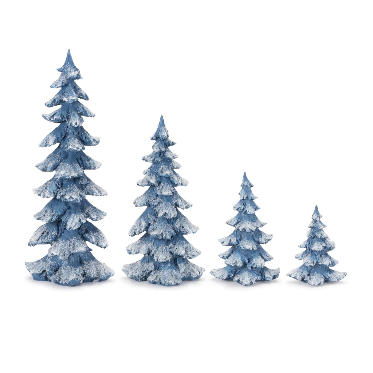 Flocked-Pine-Tree-(Set-of-4)-Christmas-Decor
