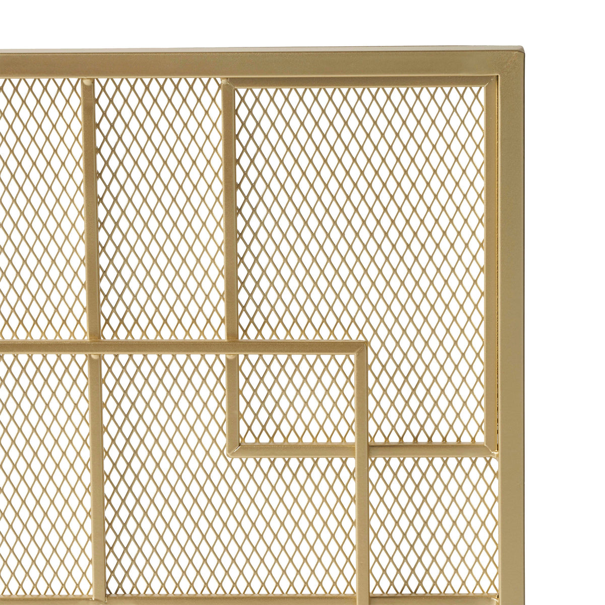 Dorothy Modern Single Panel Iron Fire Screen