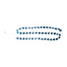 Iridescent glass jewel garland (set of 2)