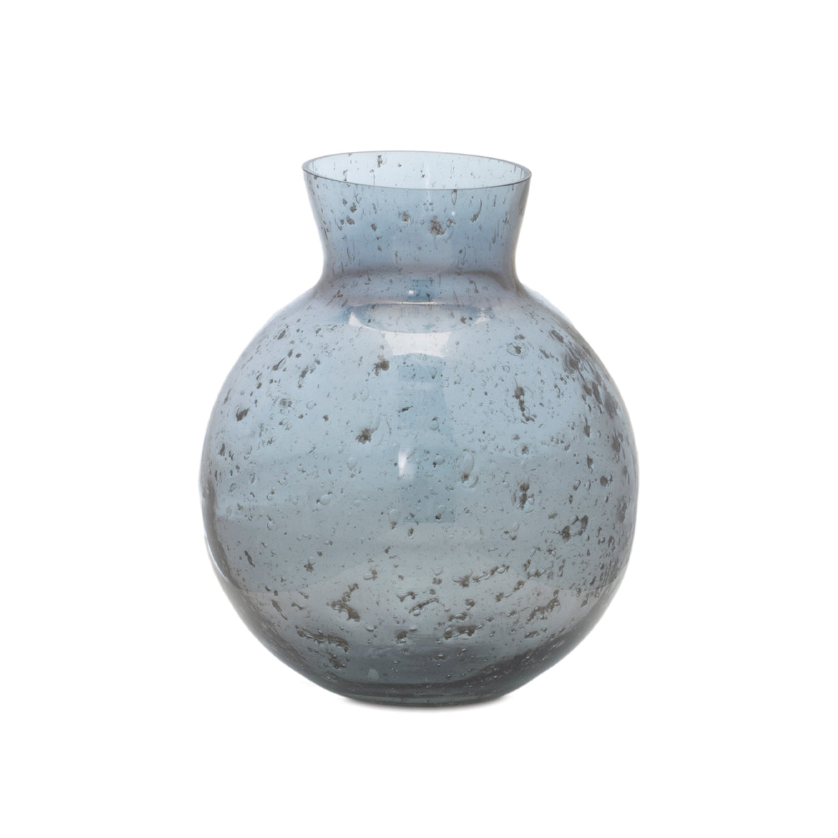 Bubbled glass bud vase (set of 3)