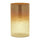 Gold-ombre-crackle-glass-vase-(set-of-2)-Vases