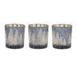 Navy-pine-tree-glass-votive-holder-(set-of-3)-Christmas-Decor
