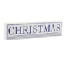 Wood christmas sentiment sign 19.5"l