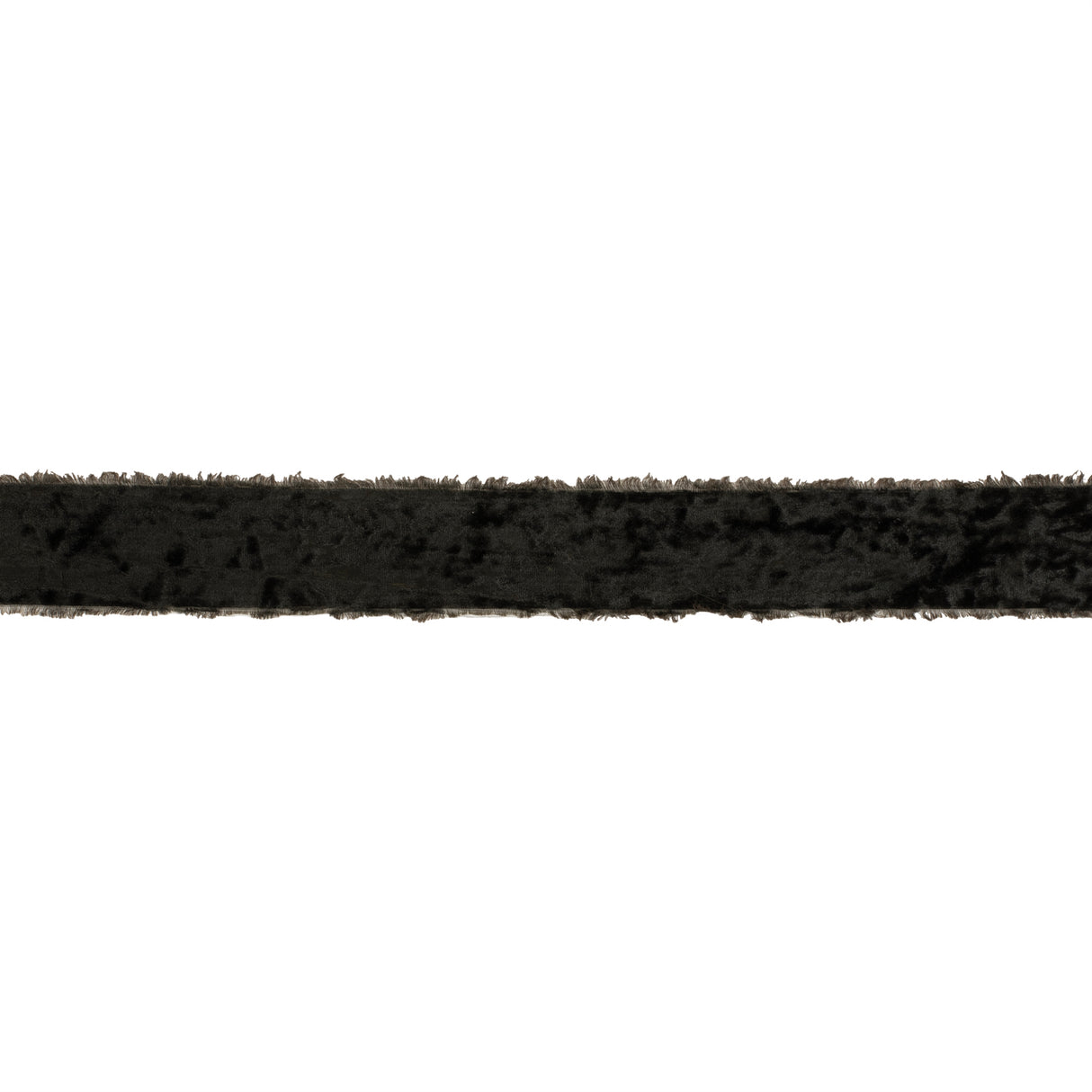 Raw edge velvet ribbon 2" x 10 yds.