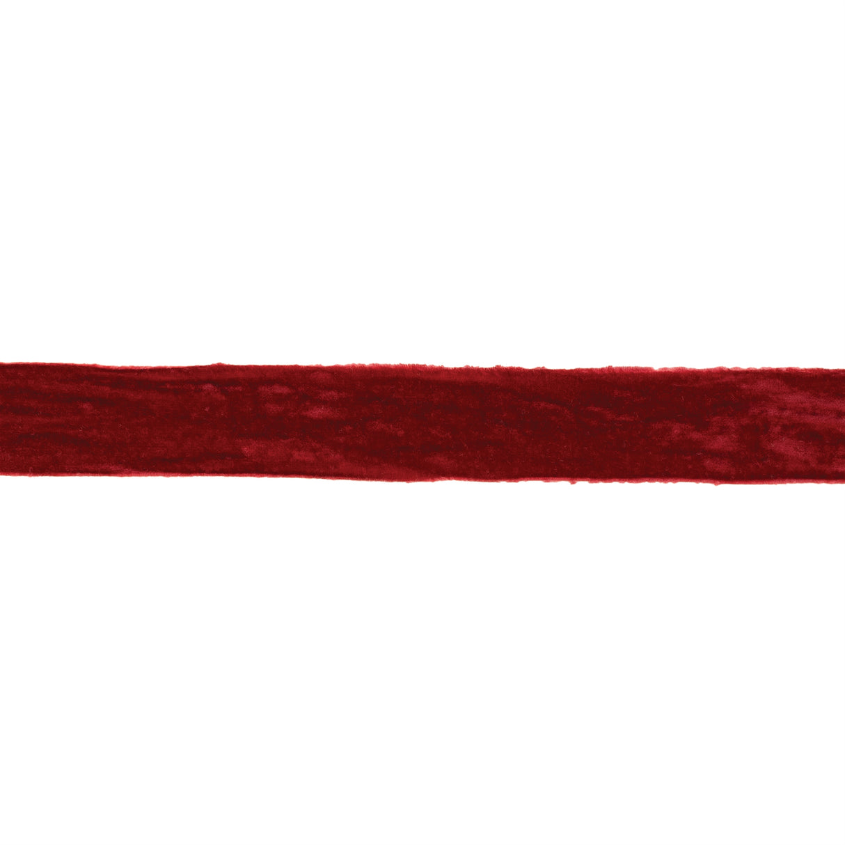 Raw edge velvet ribbon 2" x 10 yds.