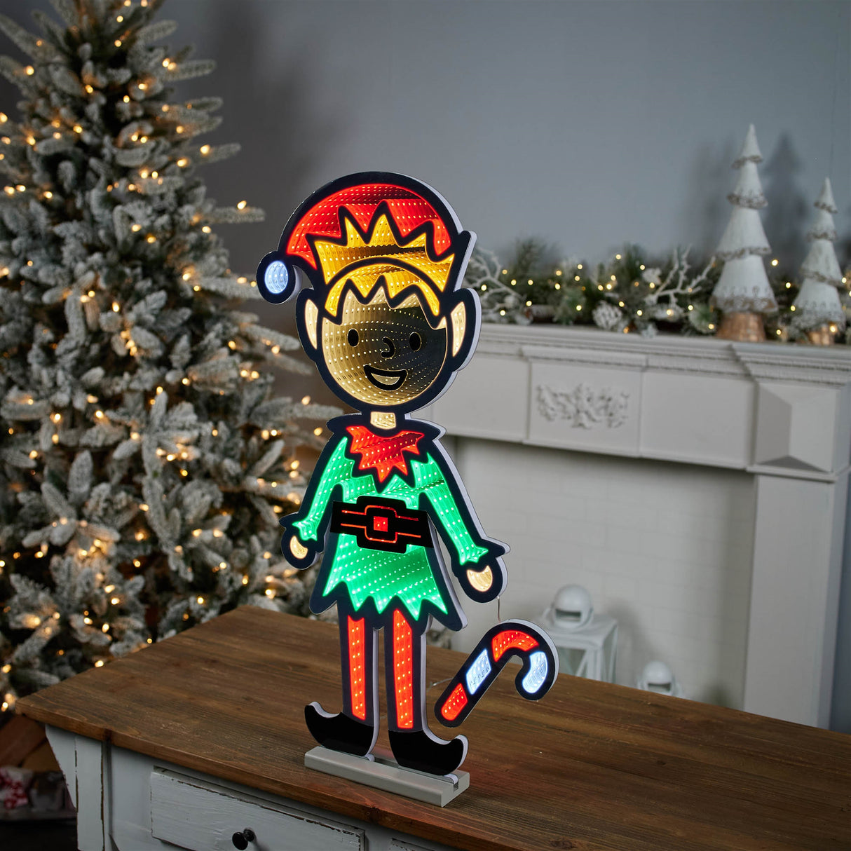 Holiday elf ekkolight 29"h
