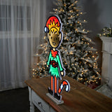 Holiday elf ekkolight 29"h