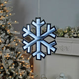 Holiday snowflake ekkolight 15.75"h
