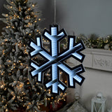 Holiday Snowflake Ekkolight 23.5"H