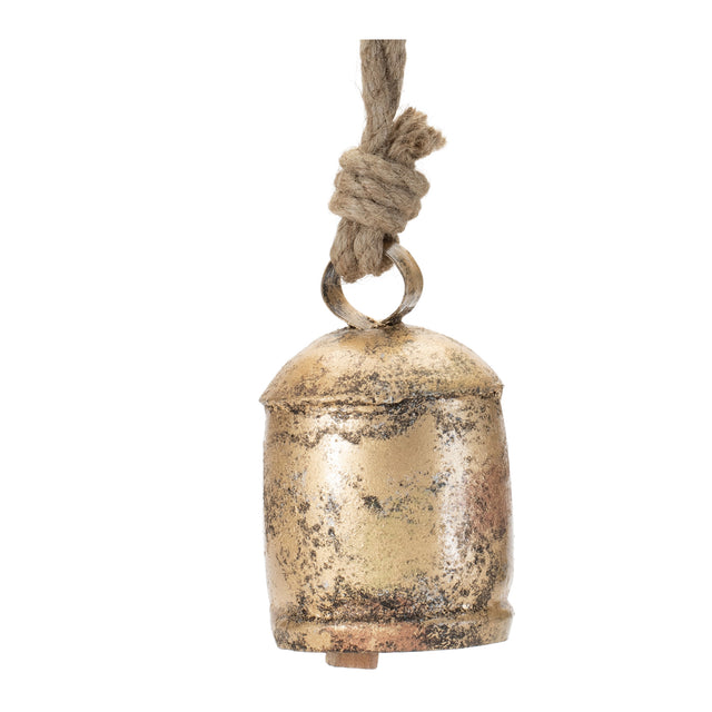 Distressed-metal-bell-ornament-(set-of-8)-Christmas-Ornaments