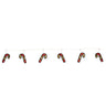 Candy cane ekkolight garland 68"l