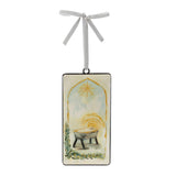 Nativity manger ornament (set of 12)