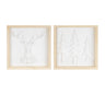 Framed-Holiday-Deer-and-Tree-Artwork-(Set-of-2)-Seasonal-&-Holiday-Decor