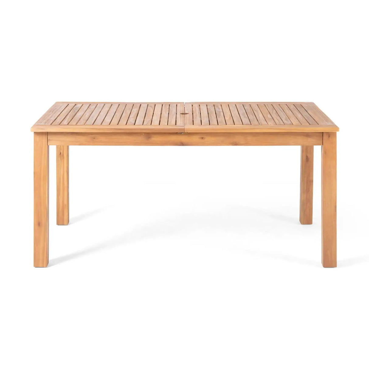Outdoor Expandable Dining Table with Square Legs