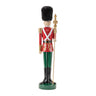 Holiday nutcracker soldier statue 19"h