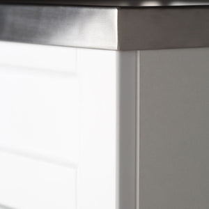 Hennessy - Deluxe Laundry Cabinet With Faucet And Stainless Steel Sink