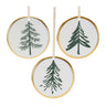 Ceramic-Pine-Tree-Disc-Ornament-(Set-of-12)-Christmas-Ornaments
