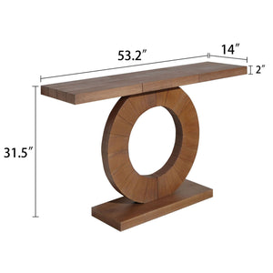 Circular Base Console Table - Multi