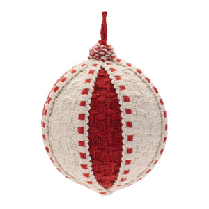 Woven Ball Ornament (Set of 4)