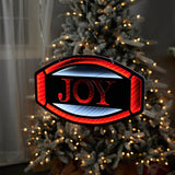 joy holiday ekkolight sign 15.74"l
