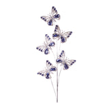 Jeweled butterfly spray (set of 2)