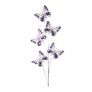 Jeweled-Butterfly-Spray-(Set-of-2)-Artificial-Flowering-Plants