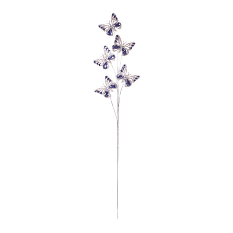 Jeweled butterfly spray (set of 2)