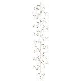 Jeweled bead leaf garland (set of 2)