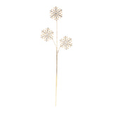 Jeweled snowflake spray (set of 2)