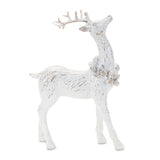 Winter deer figurine (set of 2)