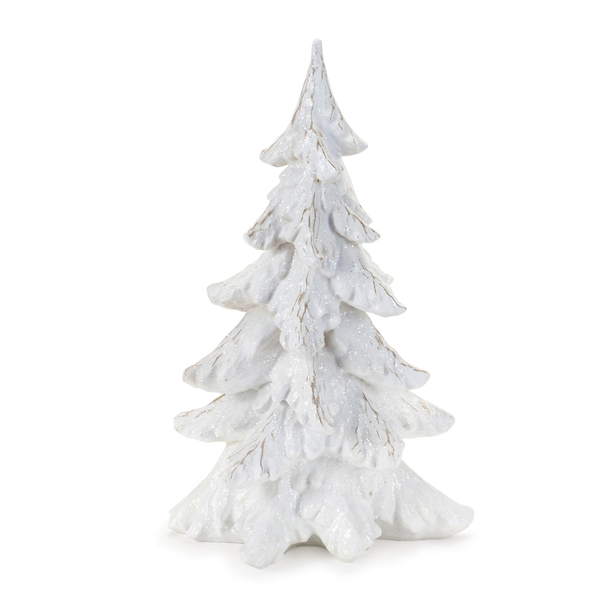 Glittered pine tree (set of 3)